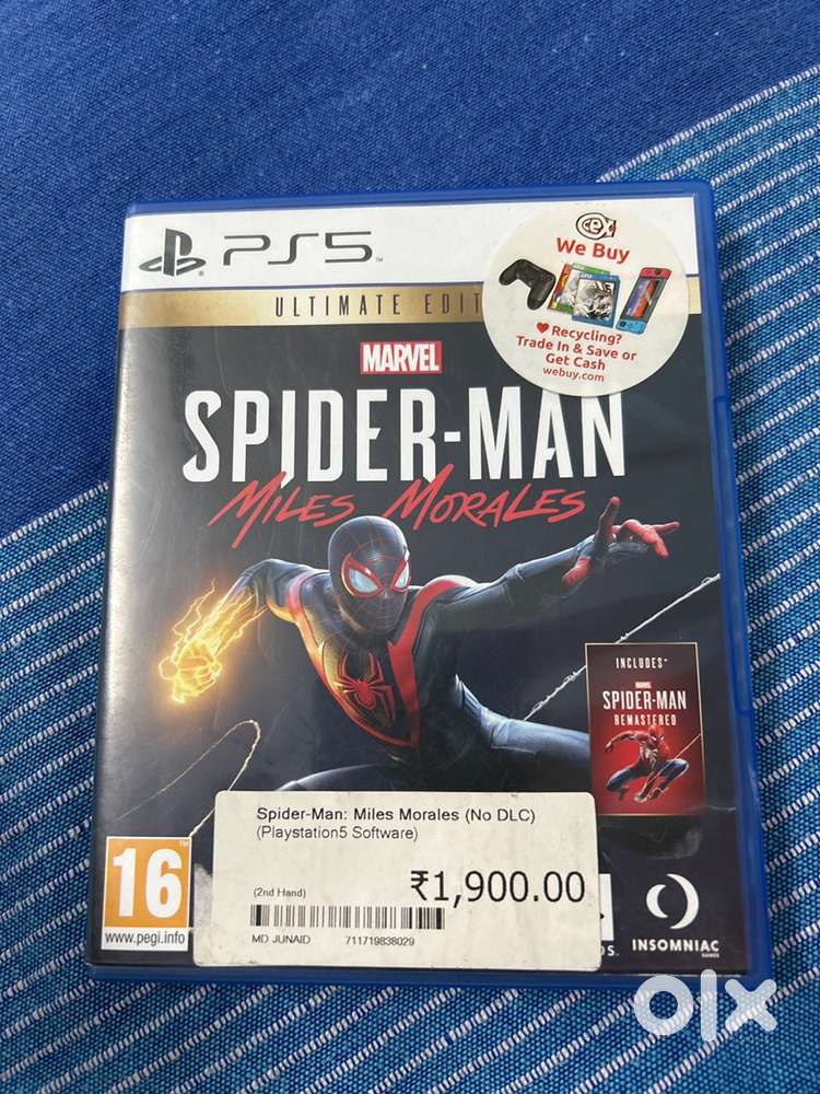 Spriderman Miles morales