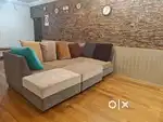 7 seater fabric sofa cum bed