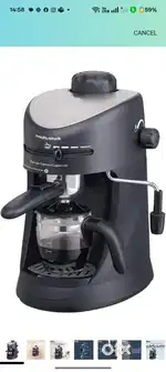 Morphy Richards Espresso and Cappuccino Coffee Maker rarely used