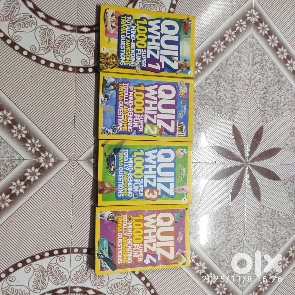 Luiz whiz books are packed with brain tickling questions