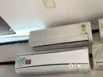 Split AC with warranty and good condition