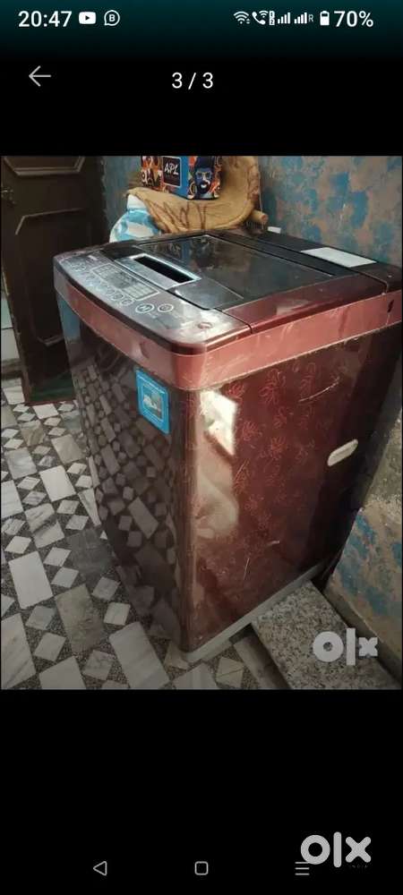 washing machine and parlour chair