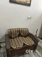 Sofa with table