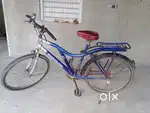 Atlas Dazzing bike blue and silver colour