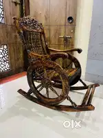 Royal Wooden Rocking Chair