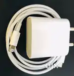 Iphone 20W original charger with cable 10 days warranty. Only1700