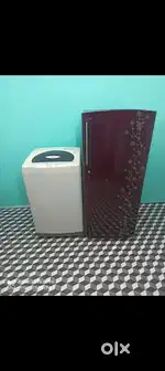 I'd m6u Videocon single door & washing machine