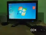Acer Computer with full set up (wooden stand also included)