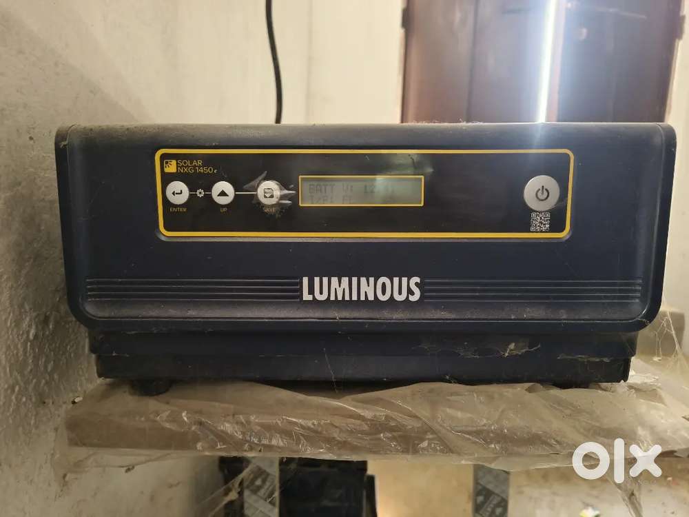 Luminous Solar Inverter and Livmaxx solar panel
