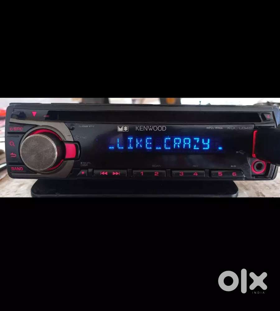 Kenwood single din car player with Bluetooth,Usb,Aux,FM,MP3 CD .