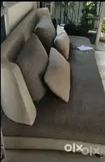 Old sofa, needs upholstery, 3 +1 +1 + recliner + lounge seat
