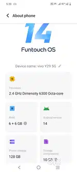 Sold vivo y29 new ph 15 days old