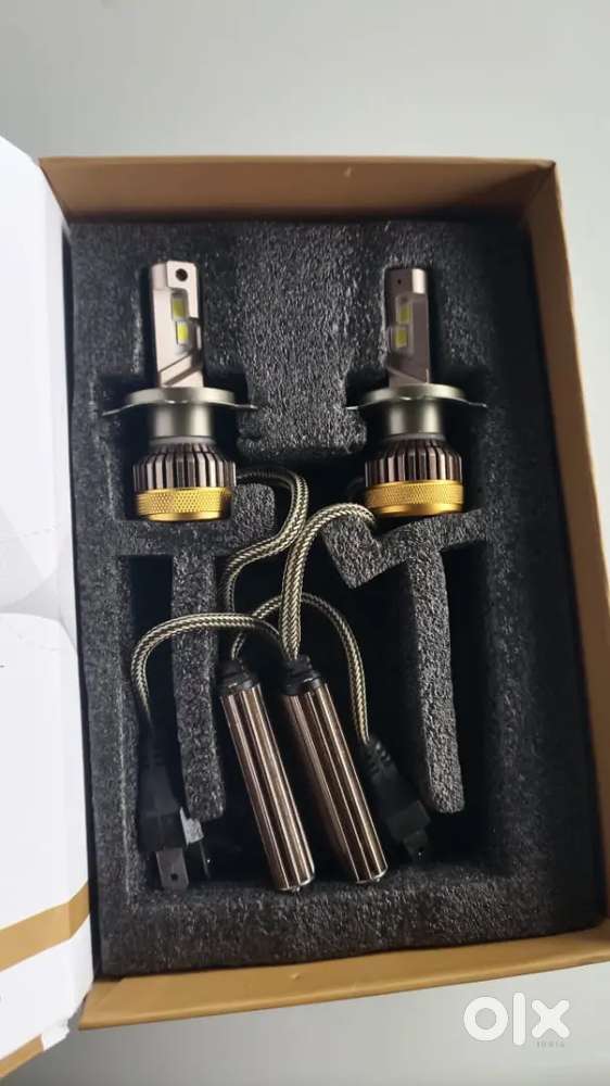 Car headlight LED white light