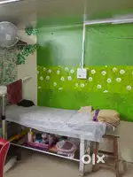 Ladies beauty parlour with good luck and with full set up