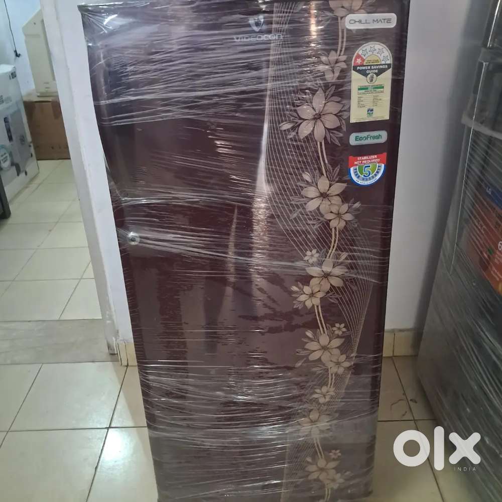 Video con brand new unused 185 litre single door refrigerator.