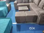 L shape model sofa set available in starf furniture