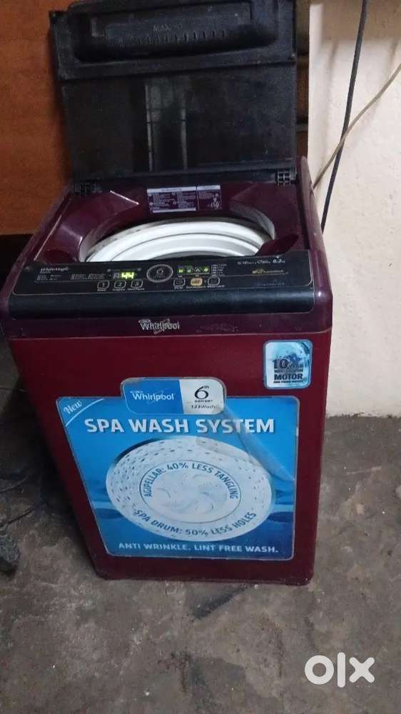 Whirlpool  washing machine. Top. Load. Good condition. 6.2. K g