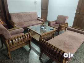 Sofa set with centre table