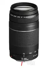 Lens . Ef 75-300mm