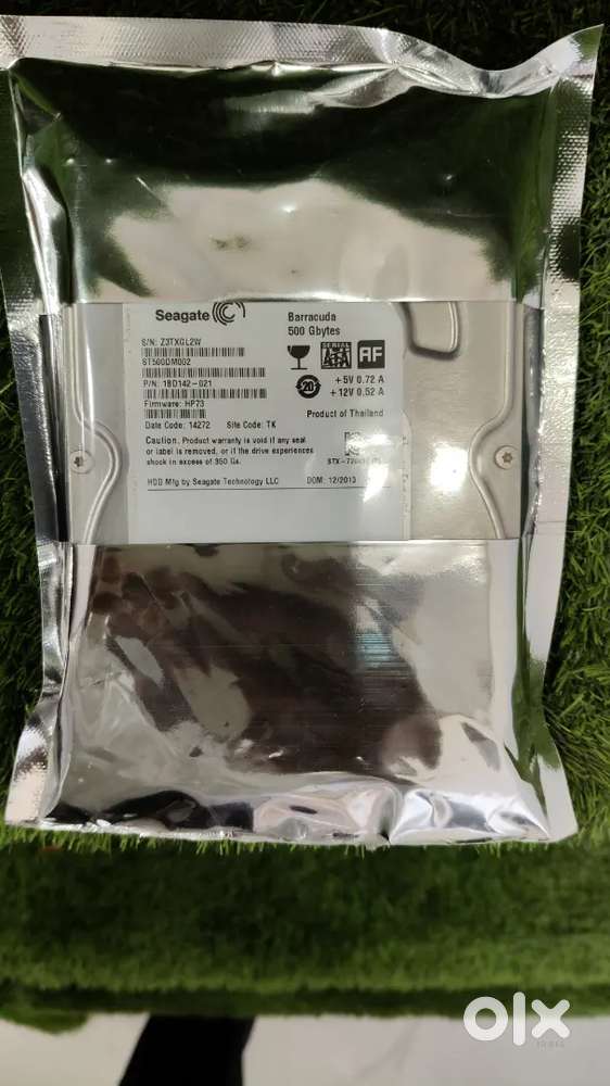 500 gb hard disc 1y warranty