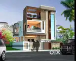 4 bhk independent villa with all rooms pop in koradi road