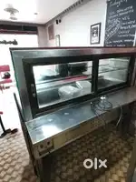 Display salad counter