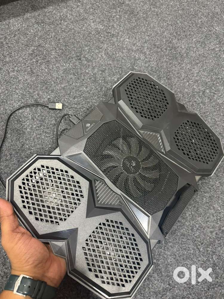 zebronics NC8000 Laptop Cooling pad upto 17 inch  5 fans