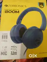 Headphones  with mic (Zebronics)