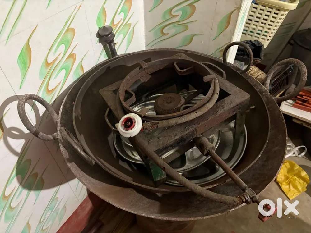 Kitchen Big Iron Kadhai for sale