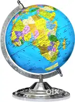 GLOBE DADDY World Globe for Kids Learning 8 Inch with Metal Stand