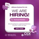 We Are Hiring Business Promotors