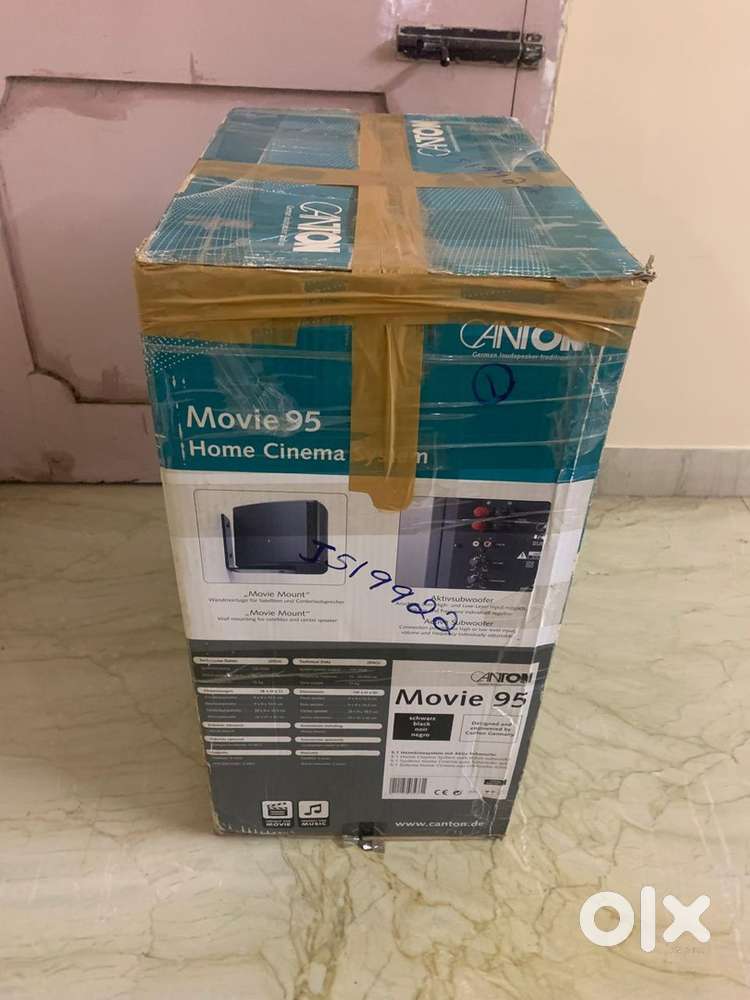 Denon + Canton home theatre setup