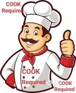COOK REQUIRED FOR HOTEL
