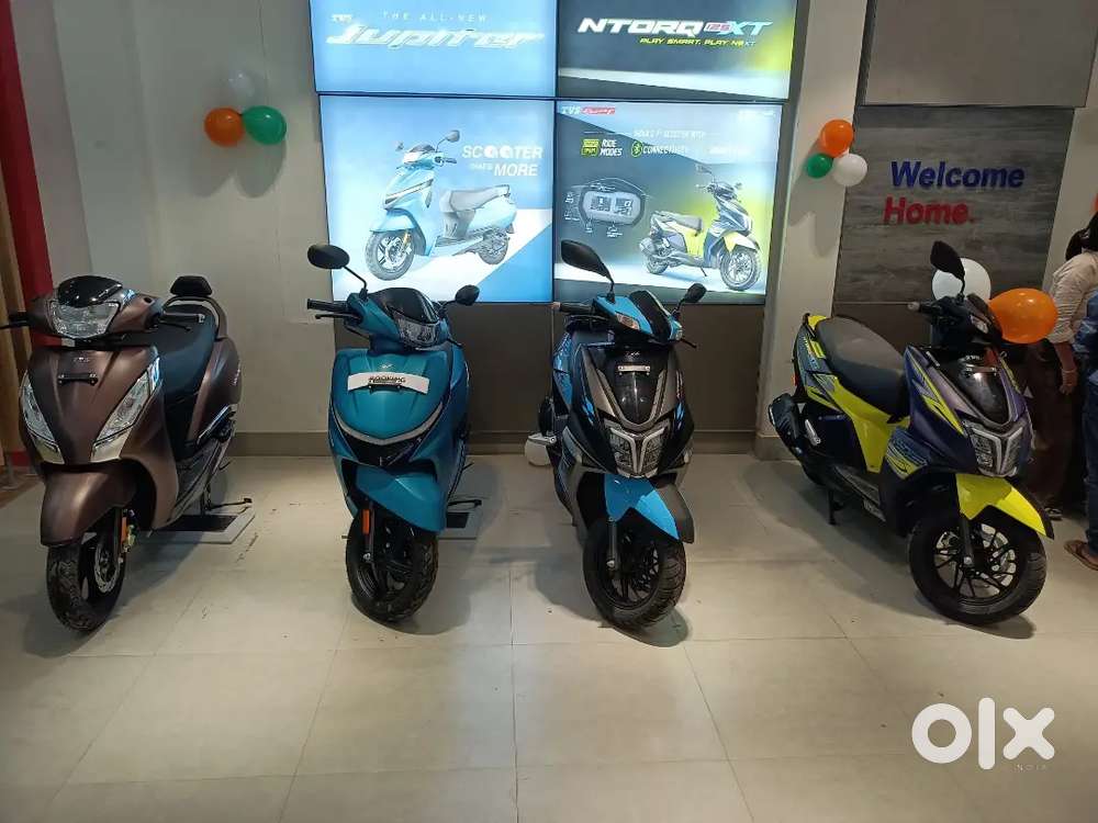 Low down payment available on every tvs vehicles
