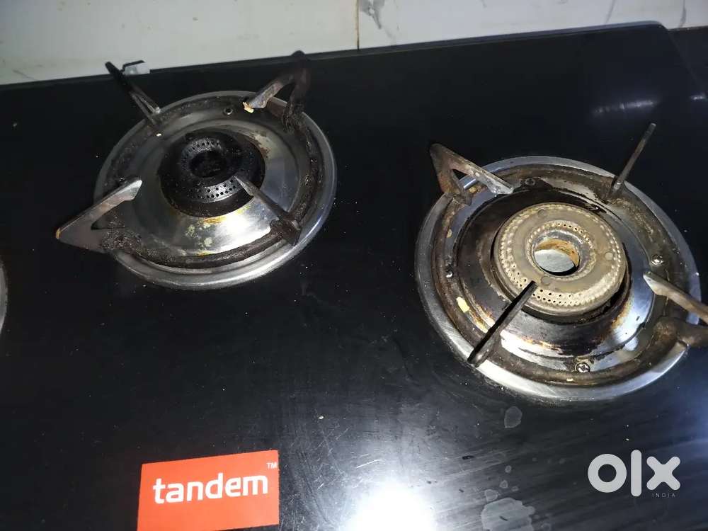 three burner gas stove