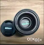 Nikon 50mm f/1.8 camera lense
