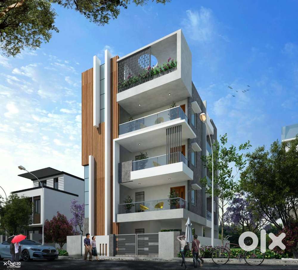 3 BHK flat for sale near Muralinagar