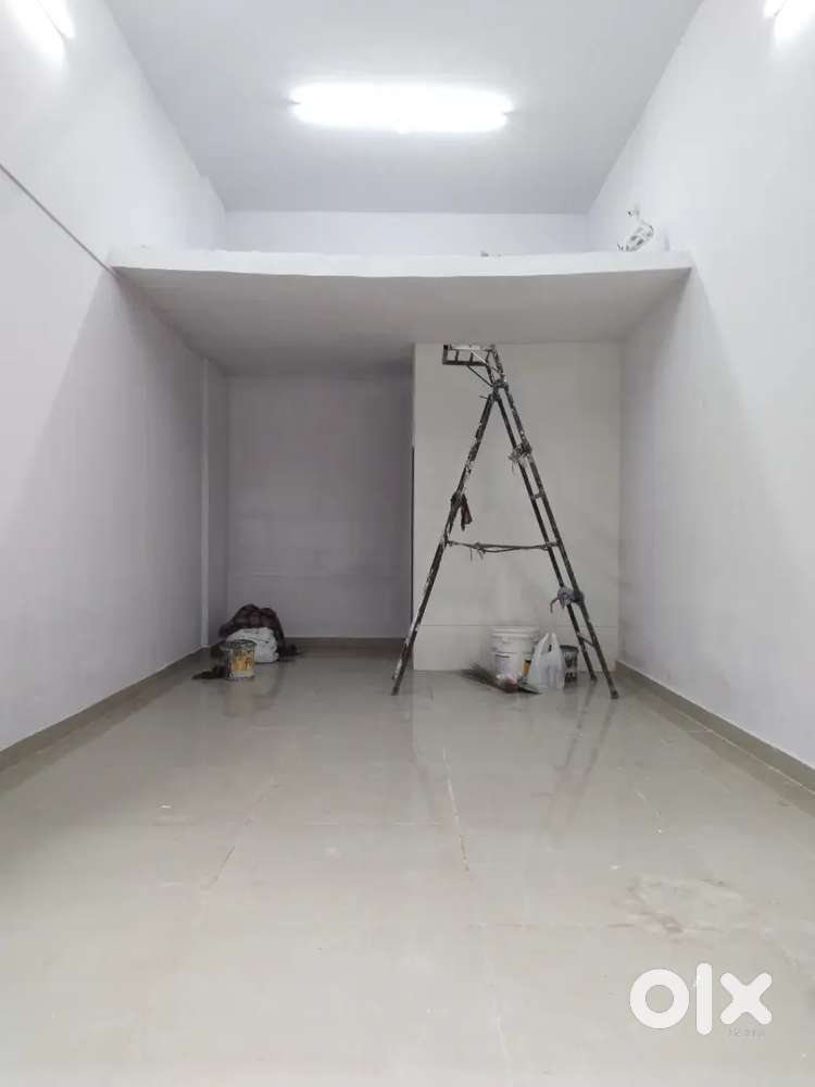 An unfurnished shop at kasheli thane,with washroom.RENT 8000 ONLY .