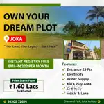 Land available for Joka south Kolkata residential area