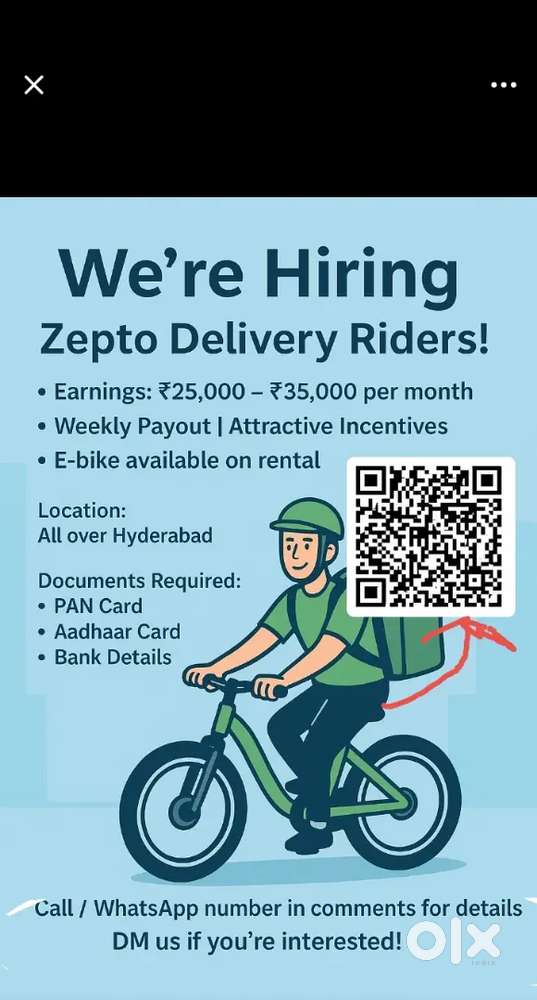 Zepto Delivery partner