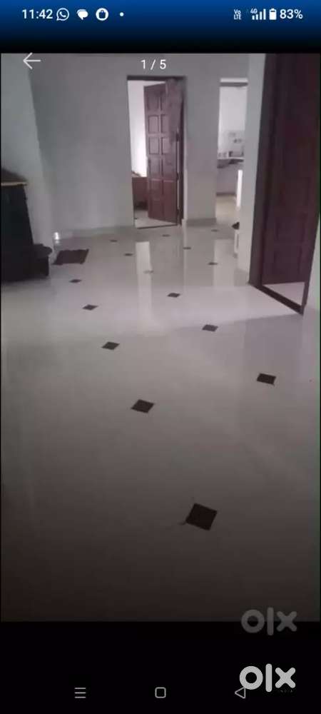 First floor for rent, advance 30000,rent 7500