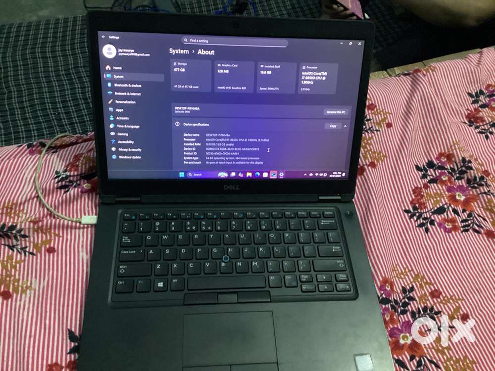Dell Latitude 5490  Intel Core i7 8th Gen  16GB RAM  512GB SSD