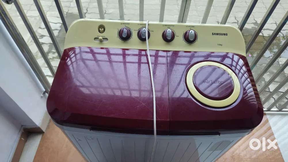 Samsung 7 Kg Inverter 5 Star Semi-Automatic Top Load Washing  Machine