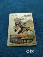 Naruto golden card