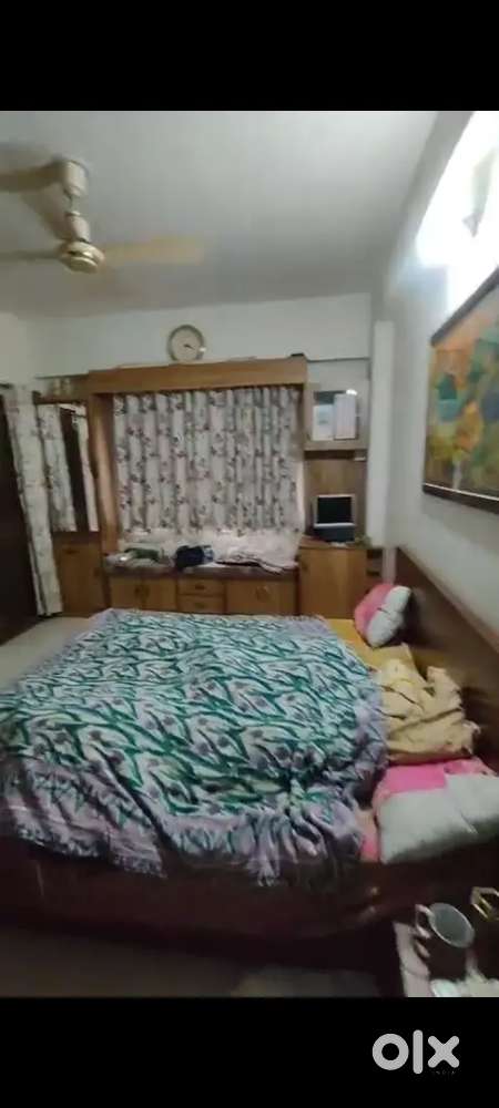 3bhk flat for rent new c g road