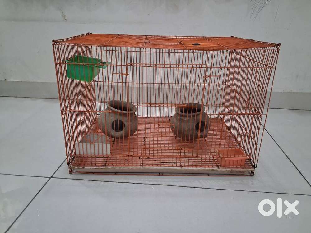 Bird Cage with Pots