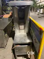 Stainless steel Shawarama machine double burner