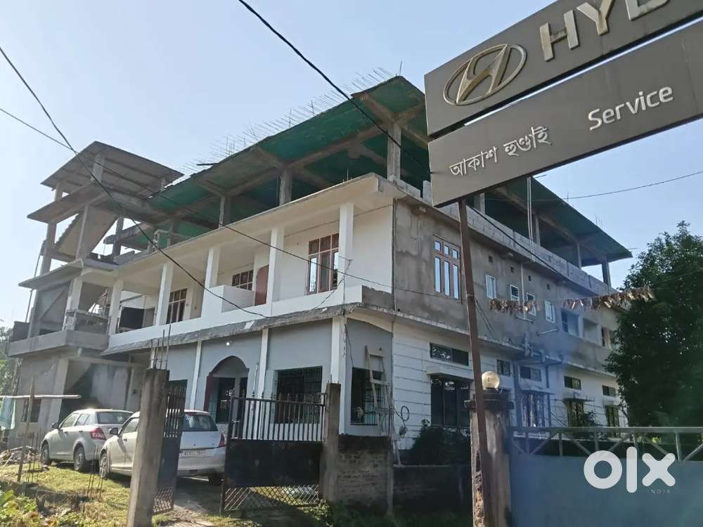 Newly constructed double rooms