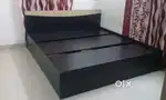 Carol Engineered Wood Queen Bed