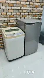 £¢€ The SAMSUNG combo fridge 190ltrs washing machine 6kg automatic